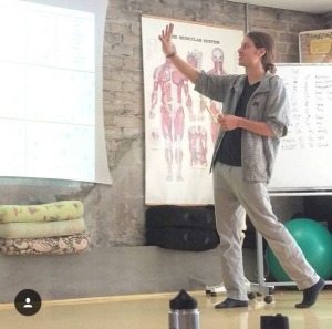 Teaching at a recent Ayurveda Workshop in Asheville, NC